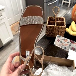 Steve Madden Rhinestone Sandals